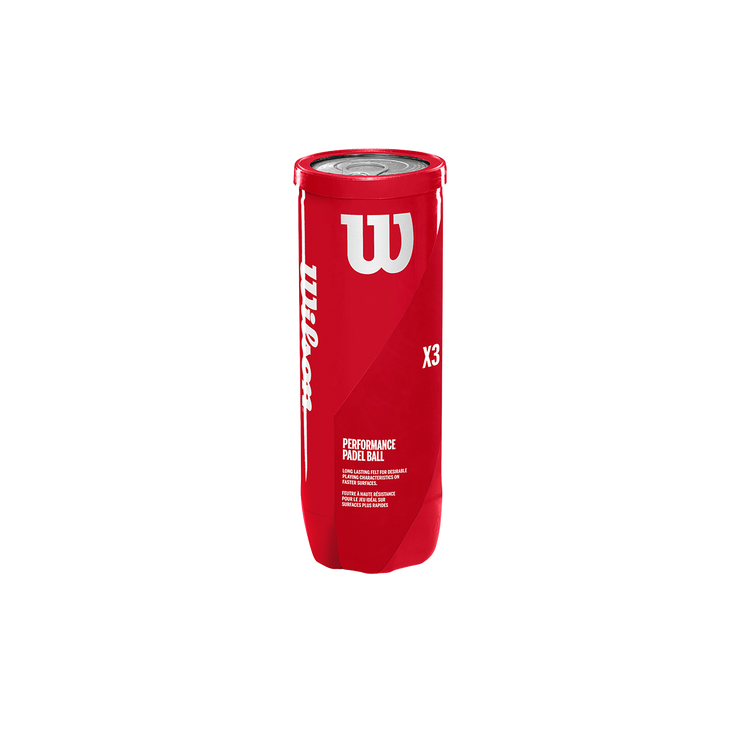 CAN OF 3 WILSON PADEL BALLS