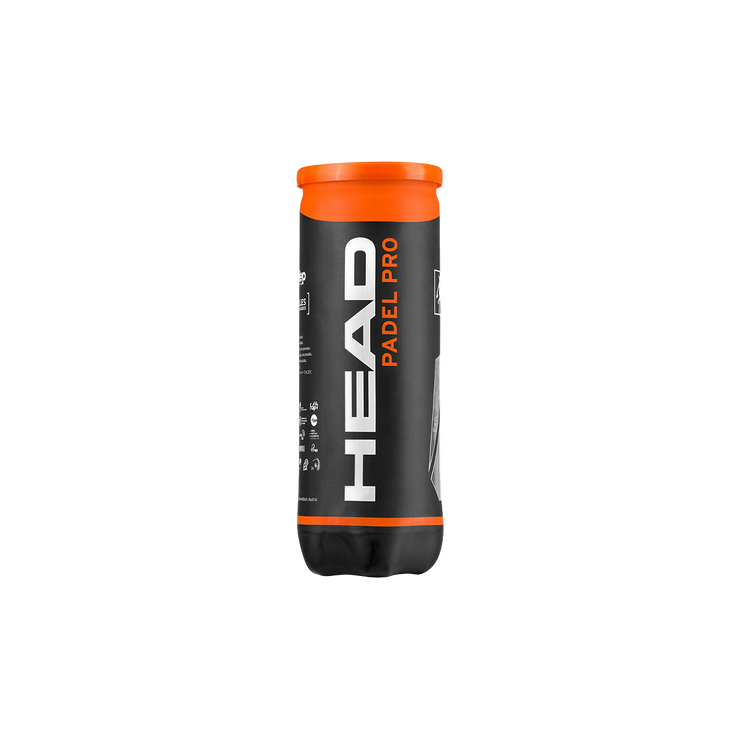 CAN OF 3 HEAD PADEL PRO BALLS