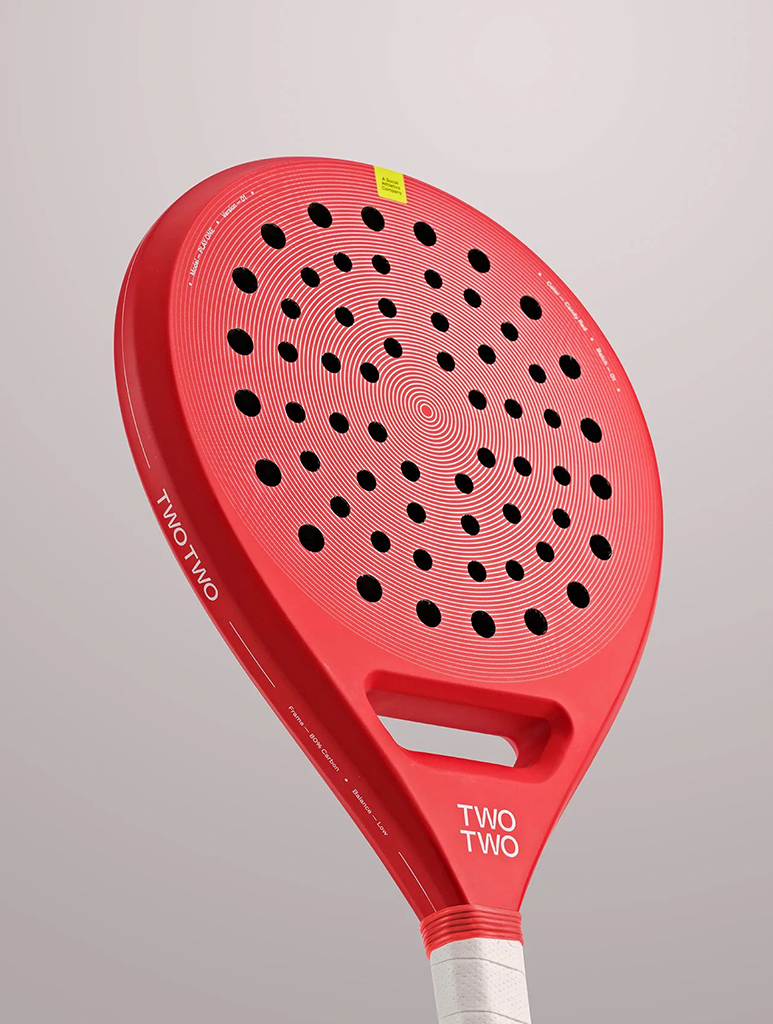 Rpj Racket Round Racket - PLAY ONE - Candy Red – The Padelist