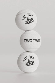 TWO TWO Can of 3 White Pro Padel Balls